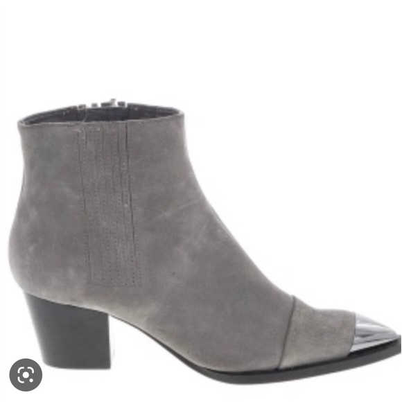 Halston Heritage Shoes - Halston Heritage gray ankle boots